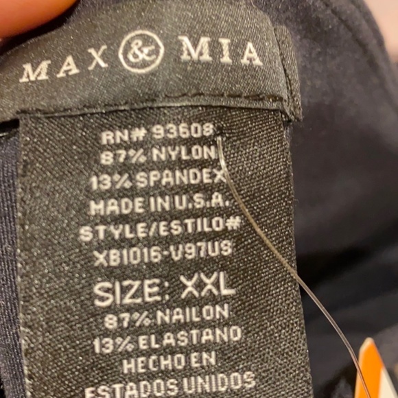 NWT Max and Mia High Waisted Leggings - Picture 8 of 8